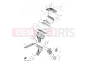 YAMAHA YZ 250 F YZ250F (B7BB) 2021 INTAKE