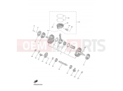 YAMAHA YZ 250 F YZ250F (B7BB) 2021 CRANKSHAFT & PISTON