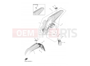YAMAHA YZ 250 F YZ250F (B7BB) 2021 FENDER