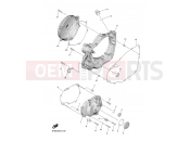 YAMAHA YZ 250 F YZ250F (B7BB) 2021 CRANKCASE COVER 1