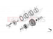 HONDA CB650RAM - CB650R Neo Sports Café 2021 E-8 CLUTCH
