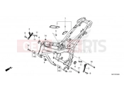 HONDA CB650RAM - CB650R Neo Sports Café 2021 F-39 FRAME BODY