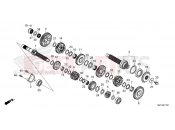 HONDA CB650RAM - CB650R Neo Sports Café 2021 E-17 TRANSMISSION