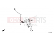HONDA CB650RAM - CB650R Neo Sports Café 2021 F-31 SIDE STAND