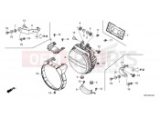 HONDA CB650RAM - CB650R Neo Sports Café 2021 F-1 HEADLIGHT