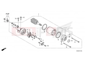 HONDA Africa Twin Adv. Sport DCT CRF1100D2M 2021 E-13 STARTER MOTOR