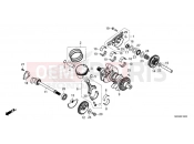 HONDA Africa Twin Adv. Sport ES CRF1100A4M 2021 E-16 CRANKSHAFT & PISTON