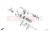 HONDA Africa Twin Adv. Sport ES CRF1100A4M 2021 E-19 GEARSHIFT DRUM