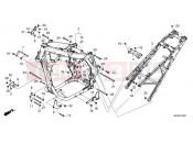 HONDA Africa Twin Adv. Sport ES CRF1100A4M 2021 F-39 FRAME BODY