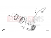 HONDA Africa Twin Adv. Sport ES CRF1100A4M 2021 E-11 GENERATOR