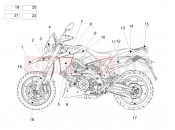 APRILIA Dorsoduro 900 ABS (USA) Decal