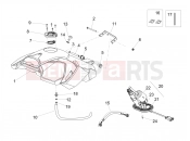 APRILIA Dorsoduro 900 ABS (USA) Fuel tank