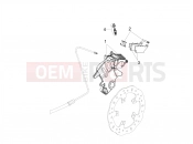 APRILIA Dorsoduro 900 ABS (USA) Rear brake caliper