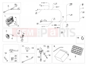 APRILIA Dorsoduro 900 ABS (USA) Rear electrical system
