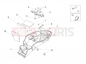 APRILIA Dorsoduro 900 ABS (USA) Saddle compartment