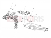 APRILIA Dorsoduro 900 ABS (USA) Shock absorber