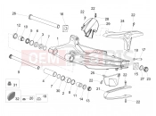 APRILIA Dorsoduro 900 ABS (USA) Swing arm
