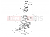 APRILIA RS 125 4T ABS Cylinder - Piston