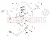 APRILIA RS 125 4T ABS Rear master cylinder