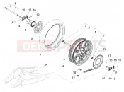 APRILIA RS 125 4T ABS Rear wheel