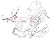 APRILIA RS 125 4T ABS Replica (APAC) Central body