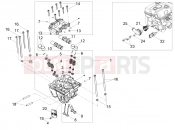 APRILIA RS 125 4T ABS Replica (APAC) Cylinder head - valves