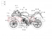 APRILIA RS 125 4T ABS Replica (APAC) Decal