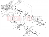 APRILIA RS 125 4T ABS Replica (APAC) Foot rests