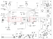 APRILIA RS 125 4T ABS Replica (APAC) Front electrical system