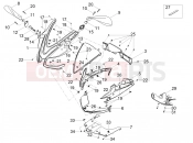 APRILIA RS 125 4T ABS Replica (APAC) Front fairing