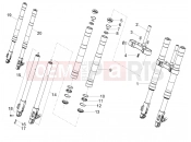 APRILIA RS 125 4T ABS Replica (APAC) Front fork Ming Xing