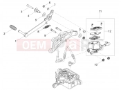 APRILIA RS 125 4T ABS Replica (APAC) Rear master cylinder