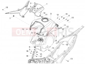 APRILIA RS 125 4T ABS Replica (APAC) Tank cover