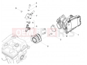 APRILIA RS 125 4T ABS Replica (APAC) Throttle body