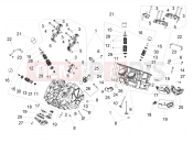 APRILIA RSV4 1000 RR ABS (APAC) Cylinder head - valves