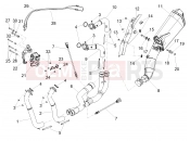 APRILIA RSV4 1000 RR ABS (APAC) Exhaust pipe