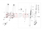 APRILIA RSV4 1000 RR ABS (APAC) Front fork Sachs
