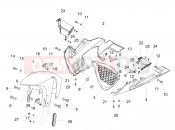 APRILIA RSV4 1100 Racing Factory ABS (APAC) Front mudguard-Pillar