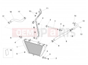 APRILIA RSV4 1100 Racing Factory ABS (APAC) Oil radiator