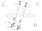 APRILIA RSV4 1100 Factory ABS (APAC) Front fork Ohlins