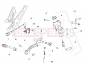 APRILIA RSV4 1100 Factory ABS (APAC) Rear master cylinder