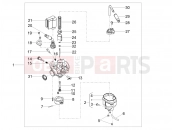 APRILIA SX 50 Factory Carburettor