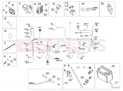 APRILIA SX 50 Factory Central electrical system