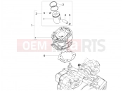 APRILIA SX 50 Factory Cylinder - Piston