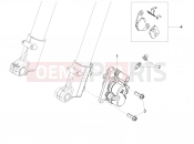 APRILIA SX 50 Factory Front brake caliper