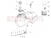 APRILIA SX 50 Factory Fuel tank