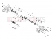 APRILIA SX 50 Factory Gear box - Gear assembly