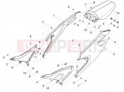 APRILIA SX 50 Factory Rear body