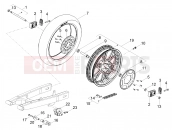 APRILIA SX 50 Factory Rear wheel