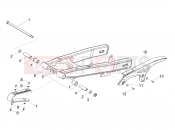 APRILIA SX 50 Factory Swing arm